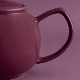 Price & Kensington Tetera de gres de 6 tazas, magenta profunda