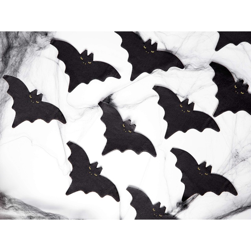 20 Bat Cocktail Napkins (16 cm)