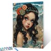 Sea Elves Ocean Fairy Girl Paint by Number Cute Glamorous