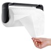 simpletome Paper Towel Holder ONE Hand Tear Adaptive Tension Arm