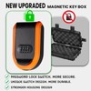 Magnetic Key Holder Under Car,Magnetic Key Box with Combination Lock,