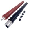 Heat Fuser Upper Roller + Lower Pressure Roller + 4piece
