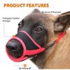 VanderHOME Dog Muzzle Muzzle for Training Dog Mask, Adjustable, Muzzle