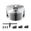 VEVOR 3-Jaw Lathe Chuck, 6'' Self-Centering Lathe Chuck, 0.14-6.3 in/3.5-160