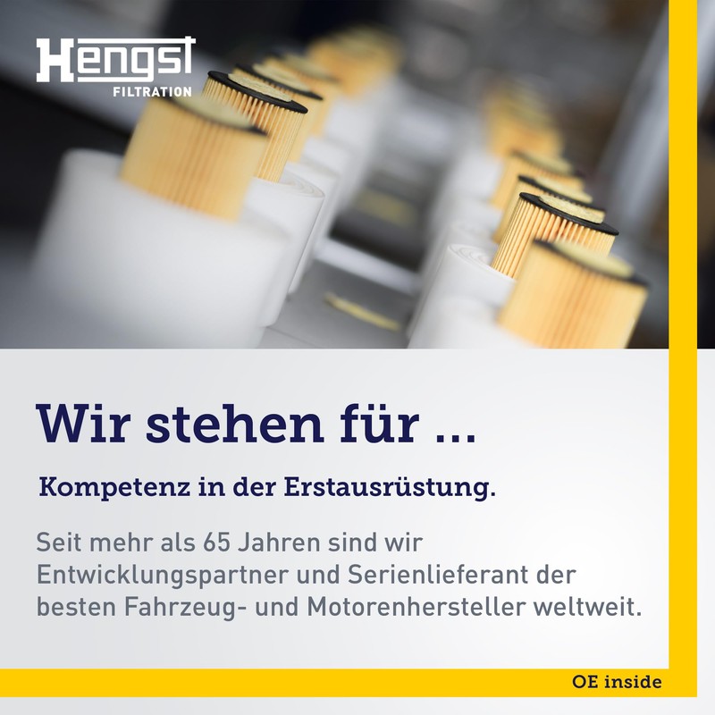 HENGST FILTER E1105L Engine Compartments