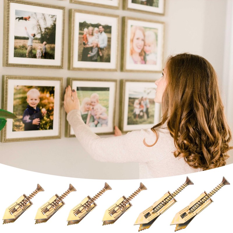 PAGOW 90 Pcs Self-Drilling Anchors, Anchors and Screws for Heavy