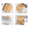 Dermaroller ZGTS 1.5 mm Microagujas Titanio para Arrugas Cicatrices Celulitis