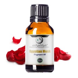 uh*Roh*Muh Egyptian Musk Fragrance Oil - Exquisite Blend for Your Signature Scent, Long-Lasting Scent for Aromatherapy, Hair Care and Personal Care, Candles and Other DIY Projects 15ml