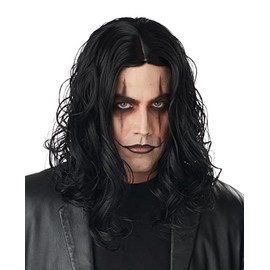 California Costumes Mens Dark Avenger Adult Sized Wig, Black, ACC US