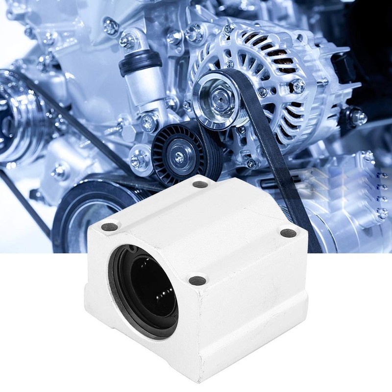 20mm Linear Bearing Slide Block, 2pcs SC20UU 20mm CNC Linear