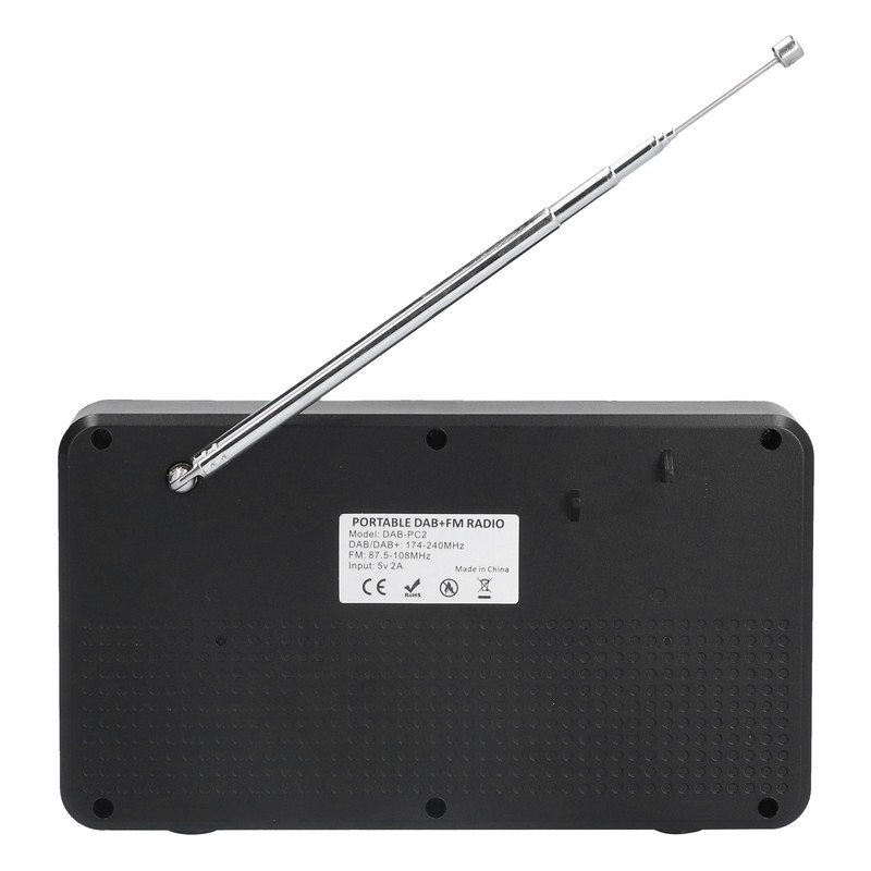 Portable Home DAB+ Digital Radio DAB Radio Lightweight Rechargeable Home