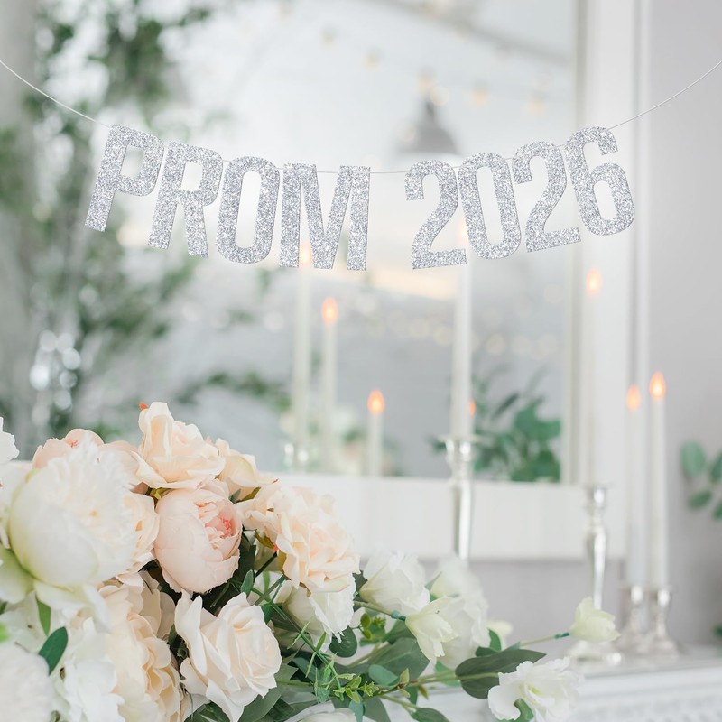 Prom 2026 Banner, Prom Night Decor, 2026 Graduation Decorations, Class