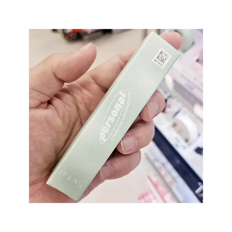 IPKN 입큰 퍼스널 톤 코렉팅 컨실러 듀오 그린 Big Size