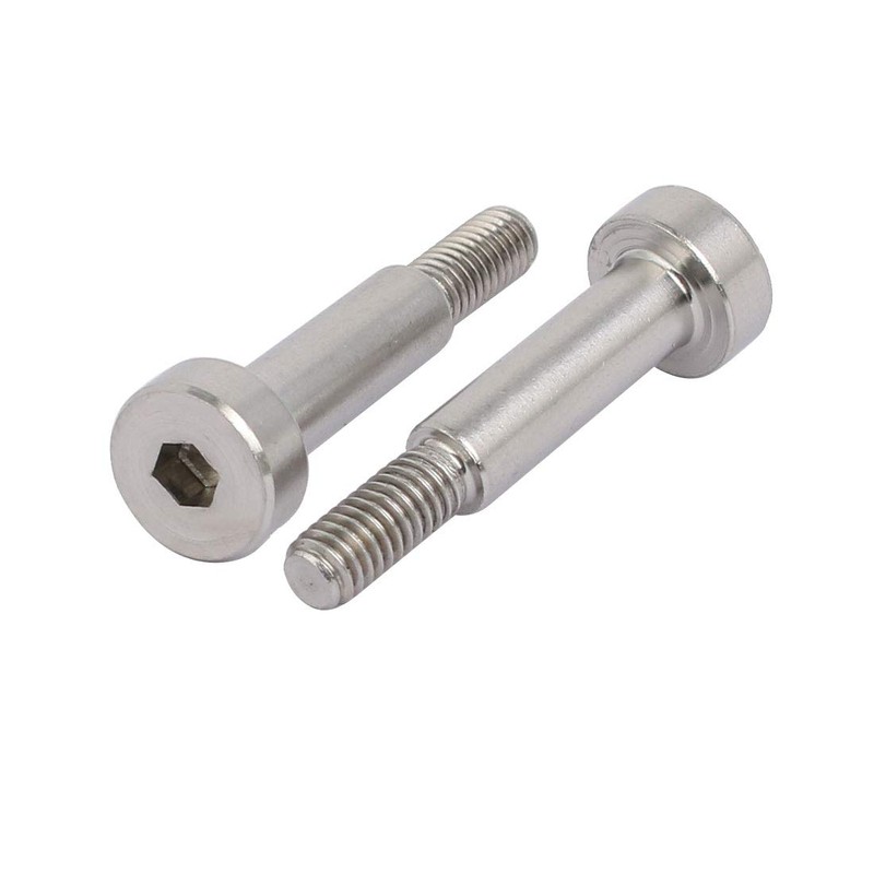 sourcing-Map Shoulder Bolt 5mm Diameter 16mm Length Shoulder Thread M4