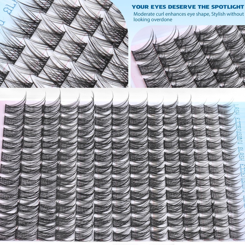 Wispy Lash Extension Kit Natural Individual Lashes Kit