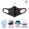 TK FASHION MASK Unisex Face Mask UPF 50, Washable, Reusable,