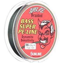 SUNLINE BASS SUPER PE LINE 70m 56lb for sports