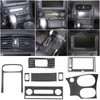 PIUGILH 8 PCS Full Set Interior Decoration Trim Kit for