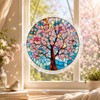 Cherry Blossom Acrylic Puzzle Suncatcher, DIY Suncatcher Puzzle Decor