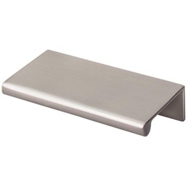 Top Knobs TK501BSN Mercer Collection 3" Europa Tab Pull, Brushed Satin Nickel