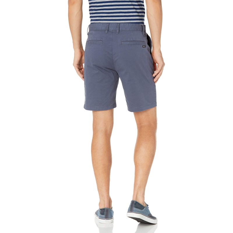 RVCA Pantalones Cortos Chinos Daggers para Hombre, Azul (Moody Blue),