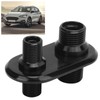 Car 2‑Port Air Conditioner Bulkhead Connector Universal Modification Replacement for