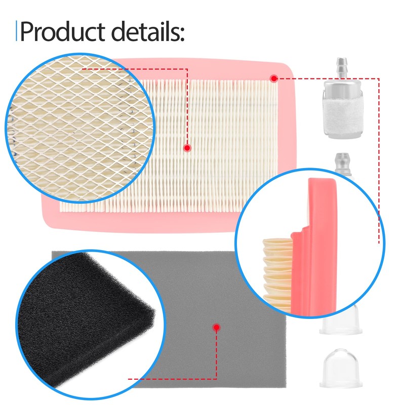 Air Filter Tune Up Kit Replace 544271501 512654101 Compatible with