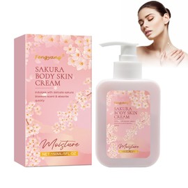 Fengyang Moisturising Body Lotion, Nourishing Body Lotion, Body Milk Treatment Lotion, Non-Greasy Body Care Accessories, Moisturising Cream for the Smooth Body (Small, Sakura)