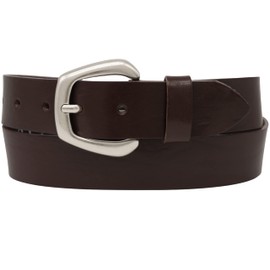 AnnaMatoni Women's Belt Leather Belt with Fashionable Clasp Women's Belt 3.5 cm Wide Genuine Leather Belt Premium Leather, Brown 690