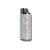 Gray Lighter Cover Sleeve with Crystal Rhinestones LS4