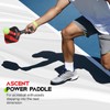 Warping Point Pickleball Paddle, Carbon Fiber, Thermoformed, Edgeless Design, USAPA