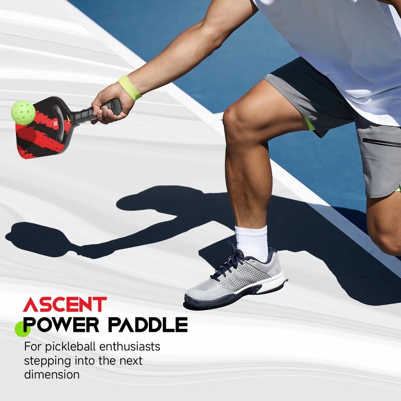 Warping Point Pickleball Paddle, Carbon Fiber, Thermoformed, Edgeless Design, USAPA