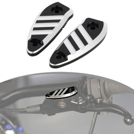 Dirt Bike Front Brake Pump Cover Brake Fluid Reservoir Cover CNC Aluminum for Talaria MX3/MX4 Electric Dirt Bike Black