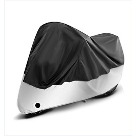 ZONADAH 265x105x125cm Motorcycle Cover Motorcycle Hood Waterproof Protector Durable Motorbike Rain Cover All Season for Outdoor Scooter Motorcycle Boat