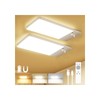 LOLEDS 12000mAh Battery Operated Ceiling Light with Remote, Cordless Overhead