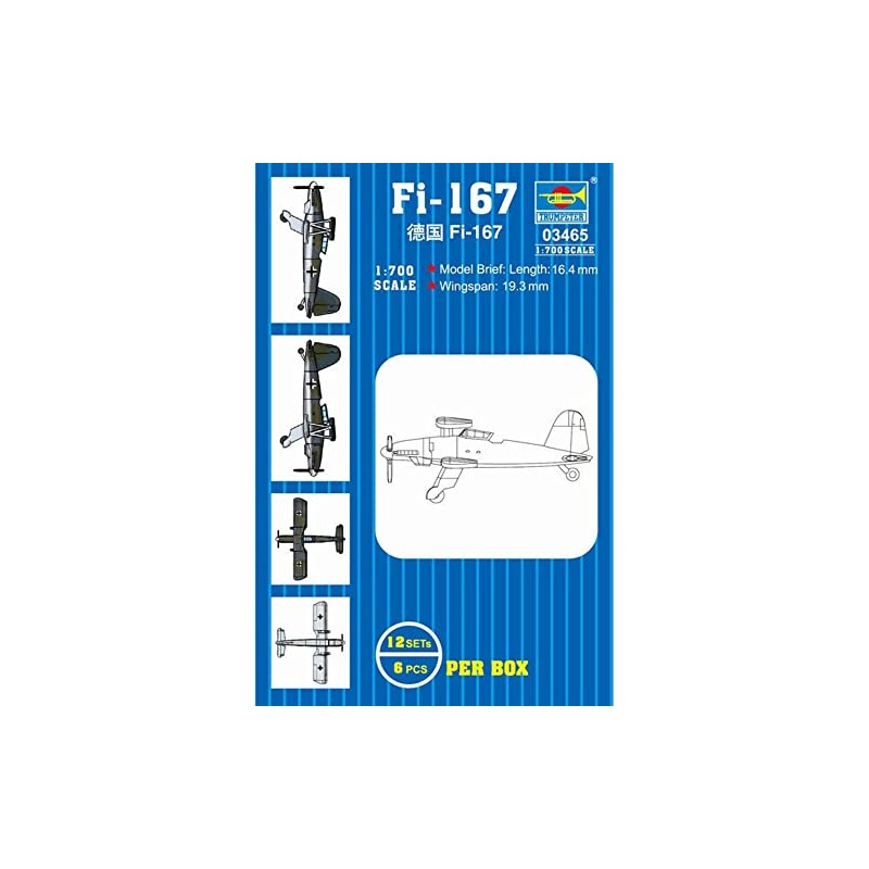 Trumpeter 1: 700 - Fieseler Fi-167