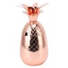 Cocktail Shaker Pineapple Shape Stainless Steel Polished Smooth Surface 500ml