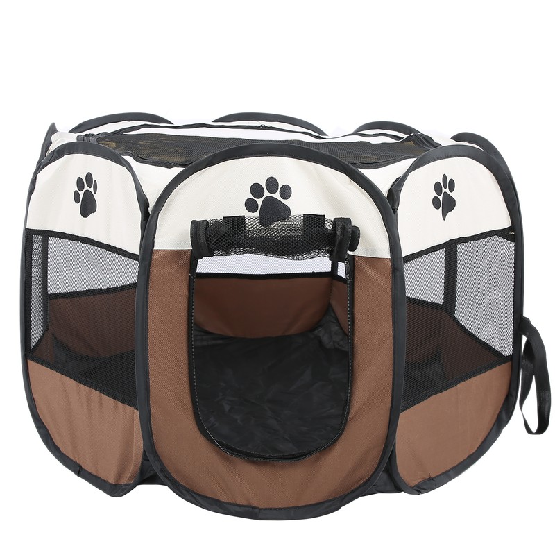 Pet Cat Dog Portable Foldable Cage Exercise & Play Tent