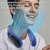 Namecute Portable Neck Fan,Personal Hands Free Bladeless Fan,360° Strong Cooling