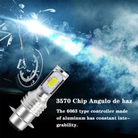 SHENKENUO For Kawasaki Mule 600 610 3000 3010 2x H6M 55W 6000k LED Headlight White Bulb