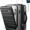 Luggex Carry on Expandable Luggage with charging ports and laptop