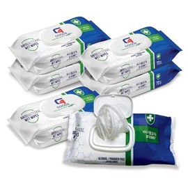 Antibacterial Premium Adult Body Cleansing Wipes, Rinse-Free Bathing Wipes, (432 Counts - 6 Packs) Cleans, Cares, Protects, Wet Wipes for Seniors, Incontinence, Travel & Bed Bath Care