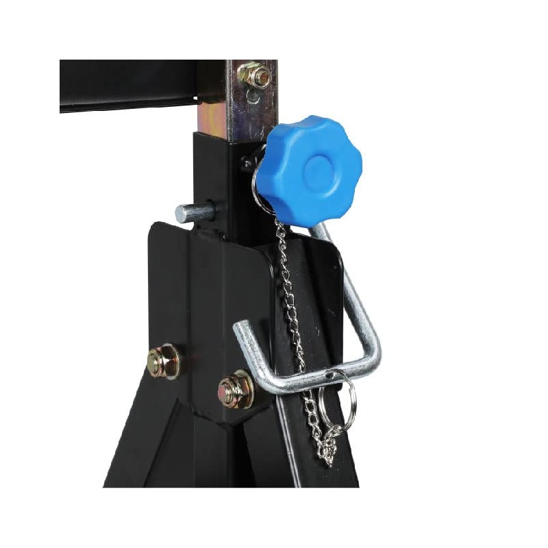 Olympia Tools Adjustable Welding Table with Wheels Portable Steel Stand