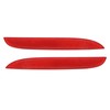 1 Pair Rear Bumper Reflector 63142990863 Left Right Red Tail