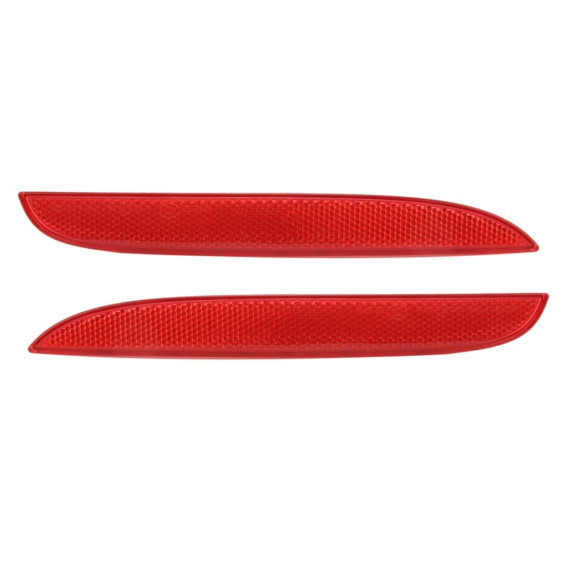 1 Pair Rear Bumper Reflector 63142990863 Left Right Red Tail