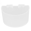 20Pcs Bird Food Bowl Plastic Parrot Water Feeding Cup Birdcage