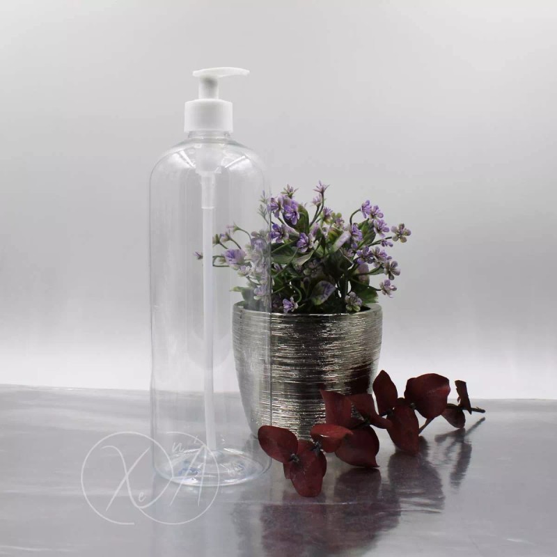 Xena Botellas Envase Pet 1 Lt Dosificador Dispensador Jabon X1