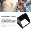 Camera Sun Hood, Camera Screen Hood Sunshade Folding 3.0 Inch