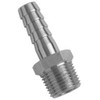 Hose Tail Male Thread 1/4" to 8mm (5/16") Compressor Coupling