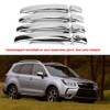 8 pcs Car Chromium Electroplating Door Handle Cover Trim for